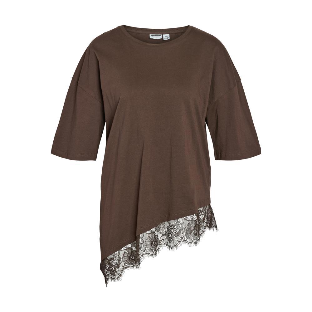 Noisy May Lace Detail Tee